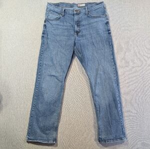 Wrangler Relaxed Bootcut Jeans Men's 36 X 32 Blue
